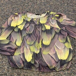 A.N.A Sheer top sz. L